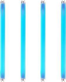 4 Pack 18 Inch Bug Zapper Replacement Light Bulb , F15T8 BL Black Light Bulbs for Indoor Outdoor Mosquito & Flying Insect Zapper Lamp